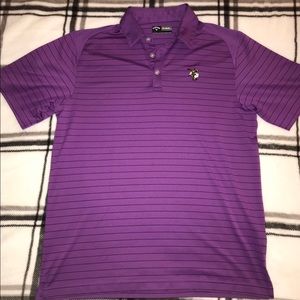 Purple Callaway Men’s Large Golf Shirt